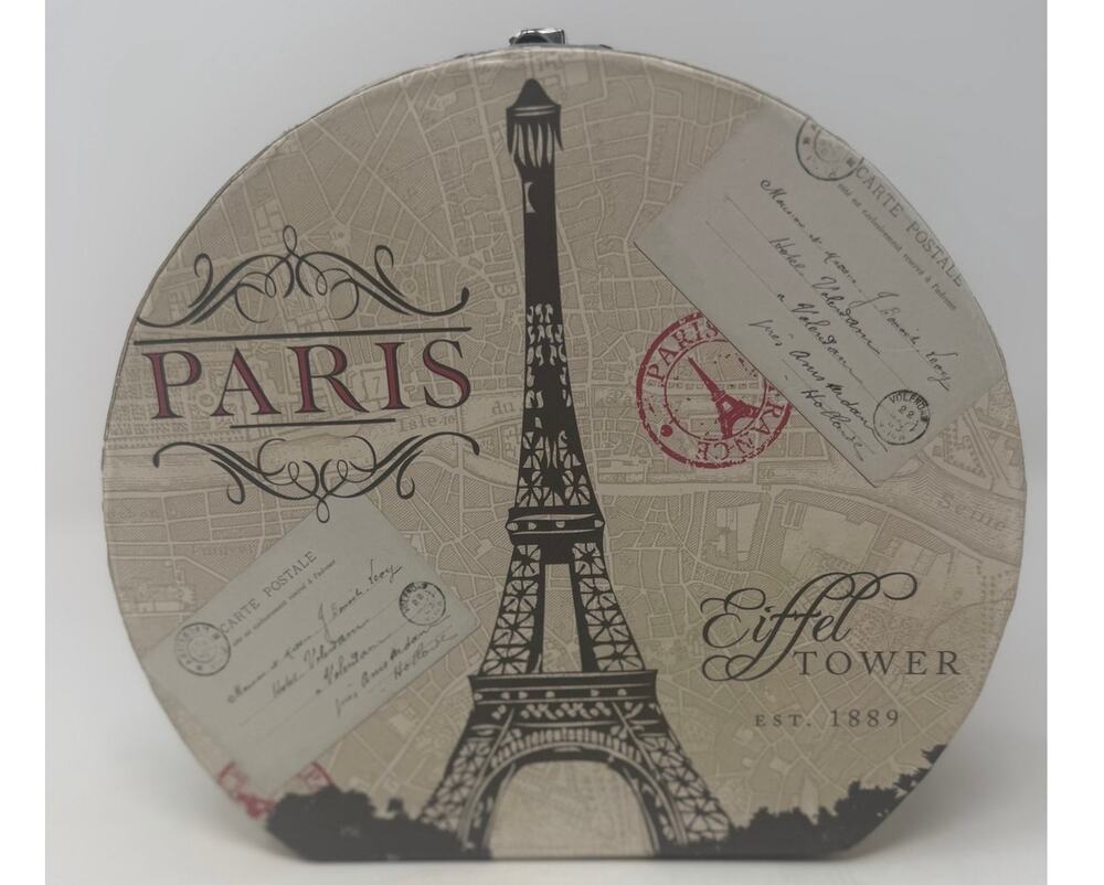 Paris Eiffel Tower Themed Decorative Storage/Keepsake Box with Latch
